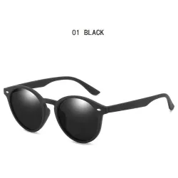 Occhiali da sole vintage rotondi polarizzati per uomo e donna – Occhiali di design UV400 per la guida e i viaggi