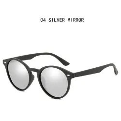 Occhiali da sole vintage rotondi polarizzati per uomo e donna – Occhiali di design UV400 per la guida e i viaggi