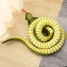 Peluche a forma di cobra simulato, lungo, a forma di serpente imbottito, cuscino S, 80-240 cm