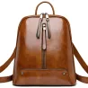 Women Leather Backpack Fashion Backpack Purse Female Travel Shoulder B