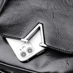 Vintage Rucksack Women Elegant Ladies Bagpack Designer Soft Leather Tr