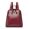 Vintage Rugzak Dames Elegante Dames Rugzak Designer Zacht Leer Tr