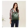 Mochila vintage para mujer, elegante mochila de diseñador de cuero suave Tr