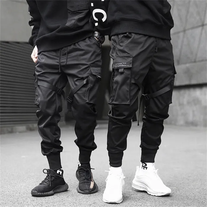 Pantalon hip-hop multi-pocket