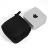 Hardt støtsikkert veske til Mac Mini M4/M4 Pro 2024 EVA-deksel, strømforsyning