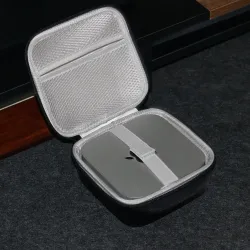 Hard Shell Shockproof Bag for Mac Mini M4 /M4 Pro 2024 EVA Case Power
