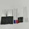 Kit d'outils d'extraction de serrurier 22 pièces avec clé de tension - Clé cassée R