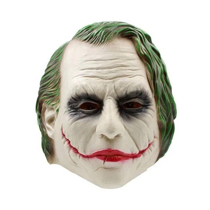 Joker halloween full head latex maskMaskers