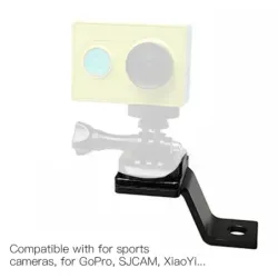Staffa per GoPro, staffa per specchietto retrovisore in alluminio per moto