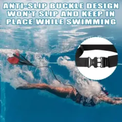 Equipo de entrenamiento de resistencia con paracaídas de natación Hikeen con 3 piezas