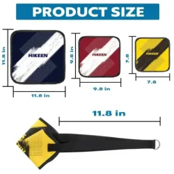 Conjunto de Treinamento de Resistência com Paraquedas para Natação Hikeen com 3 Pares