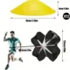 1 set Attrezzatura per allenamento di calcio Fitness Velocità Allenamento Resistenza