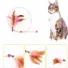 Kitten Pet Teaser piuma filo giocattolo