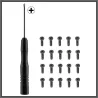 RepararPlaystation 4 - Tornillos de controlador inalámbrico PS4 " Kit de reparación de destornillador Phillips