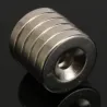 N52Imán de neodimio N52 - anillo redondo fuerte con agujero de 4 mm - 15 * 3mm - 5 piezas