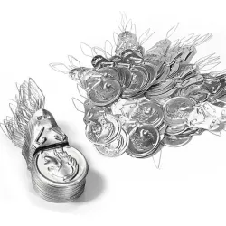 Outil de couture d'aiguille de fil 50pcs