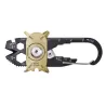Outdoor & Camping20 in1 Mini Utilidad portátil FIXR Cadena de herramientas múltiples Anillo clave