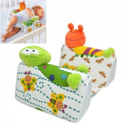 Baby - travesseiro anti-roll infantil - almofada - posicionador lateral do sono - design de animais