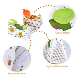 Vauva - vauvan anti-roll tyynyn - cushion - sivuunen paikannus - eläimet