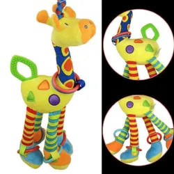 Bebé y niñosSoft Giraffe animales juguetes bebé Pram Cama Hanger