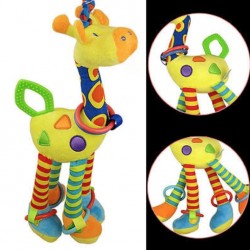 Weiche Giraffe Tierspielzeug Kinderwagen Bett Aufhänger
