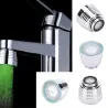 Baño & AseoSensor de temperatura de luz LED Grifo de agua de cocina