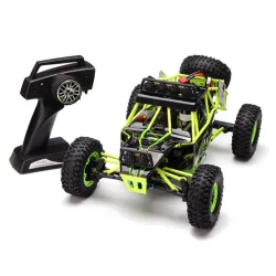 CarrosWLtoys 12428 2.4G 1/12 4WD Crawler coche RC con luz LED