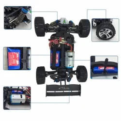 CarrosWLtoys A979-B - 4WD - 1/18 Monster Truck - r/c coche 70km/h