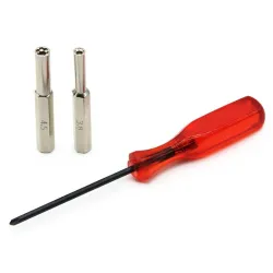 NES N64 Gameboy 3,8 + 4,5 mm Säkerhet Bit + Triwing Screwdriver