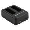 Doppelter Port-Schlitz-Ladegerät Für GoPro-Hero 5 Kamera Mit USB-Kabel