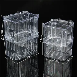 AcuarioFish Tank Aquarium Multifuncional Fish Breeding Isolation Box Incubator