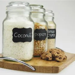 Kök Jars Blackboard Stickers 40pcs