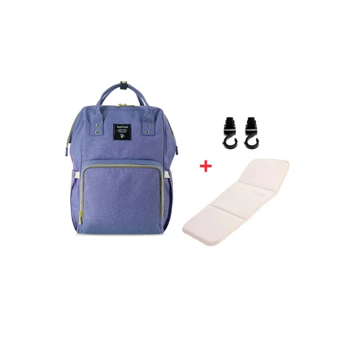 Mochila de viagem de bebê de maternidade de grande capacidade