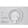 Lampada luminosa a parete moderna 12W 16W LED