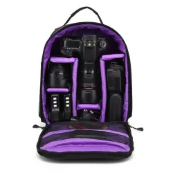 Canon Nikon DSLR HU-00 étanche Sac à dos rembourré