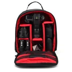 CámaraCanon Nikon DSLR HU-00 resistente al agua Mochila acolchada