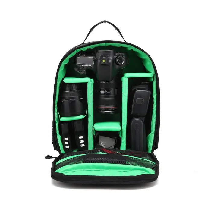 Canon Nikon DSLR HU-00 Waterproof Shockproof Padded Backpack CaseCamera
