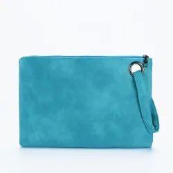 Bolsa de envelope de embreagem de couro PU - bolsa