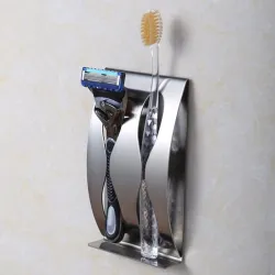 Baño & AseoSoporte de cepillo de dientes de acero inoxidable - montaje en pared