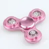 Led light finger fidget - aluminium hand spinner