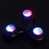 Led light finger fidget - aluminium hand spinner