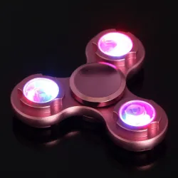Led light finger fidget - aluminium handspinnerFidget-spinner