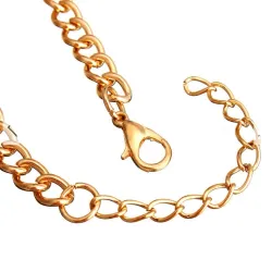 Tobillerascadena de borlas multicapa - brazalete de tobillo de oro