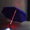 Flashing LED rain umbrella