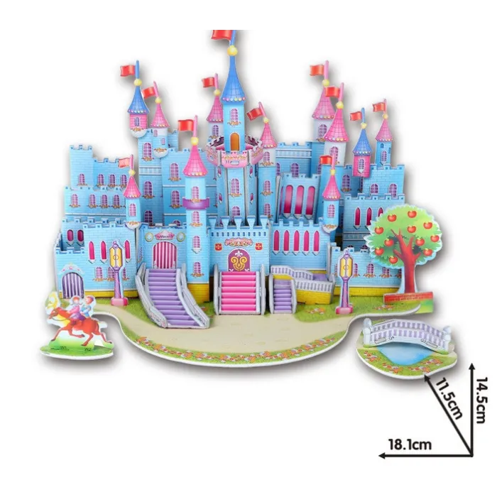 Puzzle 3D DIY - Jigsaw - Jouet éducatif bébé