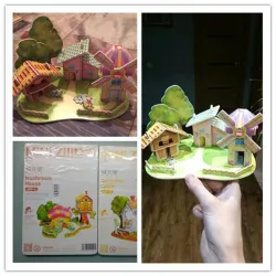 Puzzle 3D DIY - Jigsaw - Jouet éducatif bébé