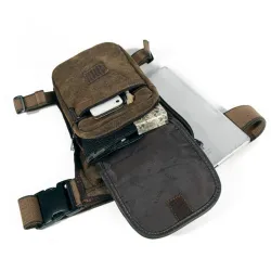 Hip belt - midja - ben - lår - militär dukpåse