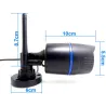 720 HD Wi-Fi Outdoor Waterproof CCTV Turvallisuuskamera
