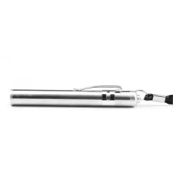 Pyöreän kuun muotoinen valo - alumiiniseokset - mini LED flashlight - soihtu