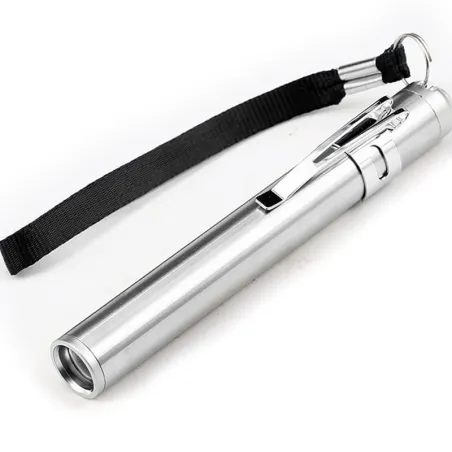 Pyöreän kuun muotoinen valo - alumiiniseokset - mini LED flashlight - soihtu